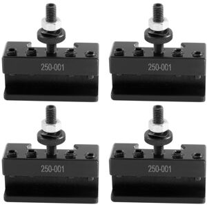 TLILY 4PC sets 250-001 0XA Quick Change Tool, Turning Tool Holder Steel Material holder TLILY 4PC sets 250-001 0XA Quick Change Tool, Turning Tool Holder Steel Material holder