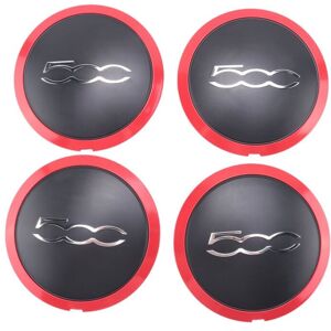 TLILY 4Pcs 133mm Hubcap for Wheel Centre Hub Caps Emblem Sticker 68078419AC 68078421AC 51884863 Red TLILY 4Pcs 133mm Hubcap for Wheel Centre Hub Caps Emblem Sticker 68078419AC 68078421AC 51884863 Red