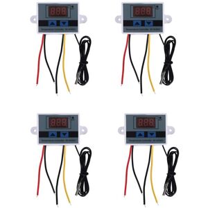 Tlily - 4Pcs 220V Ac Digital Led Temperature Controller Xh-W3001 for Incubator Cooling Heating Switch Thermostat Sensor Tlily - 4Pcs 220V Ac Digital Led Temperature Controller Xh-W3001 for Incubator Cooling Heating Switch Thermostat Sensor