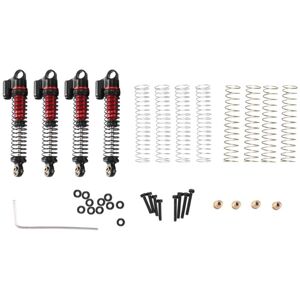 TLILY 4Pcs 53Mm Metal Oil Damper for Axial SCX24 AX24 1/24 RC Crawler Car Upgrade Parts,Black TLILY 4Pcs 53Mm Metal Oil Damper for Axial SCX24 AX24 1/24 RC Crawler Car Upgrade Parts,Black