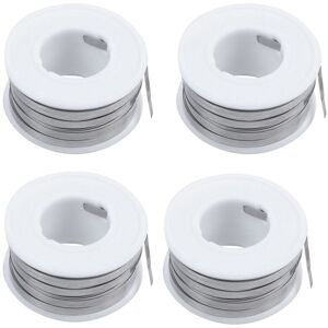 Tlily - 4pcs 7.5M 24.6Ft 0.2X3mm Nichrome Flat Heater for Heating Elements Tlily - 4pcs 7.5M 24.6Ft 0.2X3mm Nichrome Flat Heater for Heating Elements