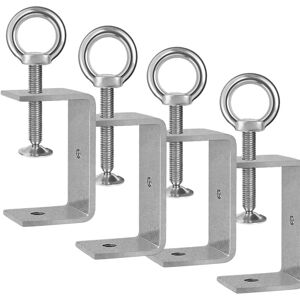 BEIJIYI 4pcs 75mm Stainless Steel Adjustable C-Clamps for Welding, Carpentry, Household Appliance, Clamping Range 35-68mm BEIJIYI 4pcs 75mm Stainless Steel Adjustable C-Clamps for Welding, Carpentry, Household Appliance, Clamping Range 35-68mm