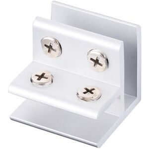 CYSLMUK 4PCS 90 Degree Glass Clamp Support Brackets, Adjustable Glass Clamp Brackets for 8-10mm Thickness Shelf CYSLMUK 4PCS 90 Degree Glass Clamp Support Brackets, Adjustable Glass Clamp Brackets for 8-10mm Thickness Shelf