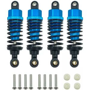 Gotrays - 4Pcs Alloy Shock Absorber Damper Set for TT01-01 TT02 1/10 rc Car Upgrade Parts, Blue Gotrays - 4Pcs Alloy Shock Absorber Damper Set for TT01-01 TT02 1/10 rc Car Upgrade Parts, Blue
