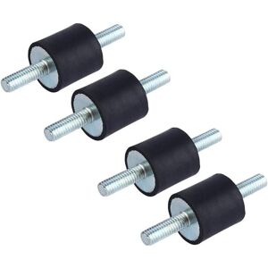 IKODM 4pcs Anti-vibration Rubber Isolator Mounts M6 20 x 20 Anti-vibration Isolator Mounts Shock Absorber with Screws IKODM 4pcs Anti-vibration Rubber Isolator Mounts M6 20 x 20 Anti-vibration Isolator Mounts Shock Absorber with Screws