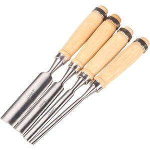 MEMKEY 4pcs Art Artist Carpenter Woodcut Wood Carving Gouge Woodworking Sculpture Chisel Wood Carving Chip Carpentry Mortise Craft (6mm/12mm/18mm/24mm) MEMKEY 4pcs Art Artist Carpenter Woodcut Wood Carving Gouge Woodworking Sculpture Chisel Wood Carving Chip Carpentry Mortise Craft (6mm/12mm/18mm/24mm)