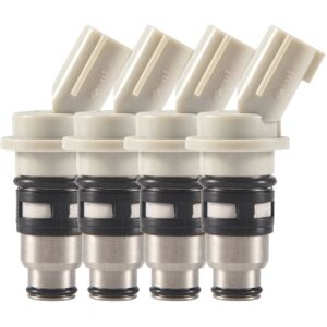 Tlily - 4PCS Car Fuel Injector Accessories for March K11 1.0 1.3 Hatchback 1992-2003 16600-41B00 A46H02 Tlily - 4PCS Car Fuel Injector Accessories for March K11 1.0 1.3 Hatchback 1992-2003 16600-41B00 A46H02