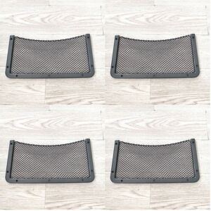 Csparkv - 4PCS Car Storage Net 41.5x21.5CM Car Pocket Organizer Bag for Utensils/RVs/Boats/Home Elastic Net Csparkv - 4PCS Car Storage Net 41.5x21.5CM Car Pocket Organizer Bag for Utensils/RVs/Boats/Home Elastic Net