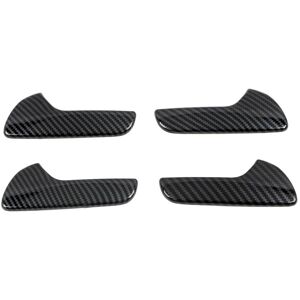 Tlily - 4Pcs Carbon Fiber Car Inner Door Handle Trim Pull Grab Panel Handle Cover for Dodge Durango 2011-2022 Tlily - 4Pcs Carbon Fiber Car Inner Door Handle Trim Pull Grab Panel Handle Cover for Dodge Durango 2011-2022