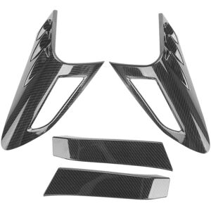 Tlily - 4Pcs Carbon Fiber Style Rear Back Lamp Tail Light Cover Trim for Fit c- 2016-2018 Tlily - 4Pcs Carbon Fiber Style Rear Back Lamp Tail Light Cover Trim for Fit c- 2016-2018