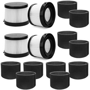 Tlily - 4Pcs DCV501HB Filter Fit for 20V Vacuum Cordless Handheld Vacuum, Part DCV5011H. 10Pack Foam Tlily - 4Pcs DCV501HB Filter Fit for 20V Vacuum Cordless Handheld Vacuum, Part DCV5011H. 10Pack Foam
