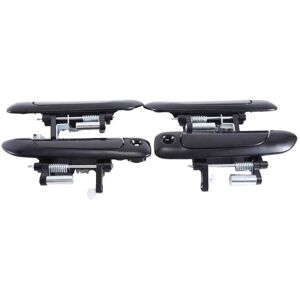 Tlily - 4Pcs Exterior Outside Door Handles Set Black New 2002-2008 for Honda City jazz fit Tlily - 4Pcs Exterior Outside Door Handles Set Black New 2002-2008 for Honda City jazz fit