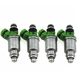 Tlily - 4Pcs Fuel Injectors Nozzle for e 4AFE 7AFE 23250-16170 23209-16170 Tlily - 4Pcs Fuel Injectors Nozzle for e 4AFE 7AFE 23250-16170 23209-16170