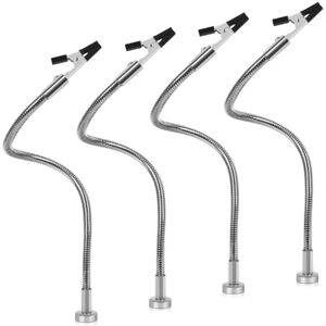 Tlily - 4pcs Magnetic Helping Hands Soldering Third Hand Tools Metal Flexible Gooseneck with Alligator Clips Welding Tool Tlily - 4pcs Magnetic Helping Hands Soldering Third Hand Tools Metal Flexible Gooseneck with Alligator Clips Welding Tool