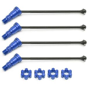 TLILY 4Pcs Metal Front and Rear Drive Shaft CVD for XMAXX 6S 8S 1/5 RC Car Upgrades Parts,Blue TLILY 4Pcs Metal Front and Rear Drive Shaft CVD for XMAXX 6S 8S 1/5 RC Car Upgrades Parts,Blue