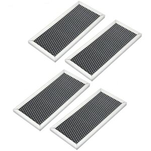 TLILY 4PCS Microwave Charcoal Filter Replacement for ge JX81A WB02X9883 Microwave Filter for Kitchen Air Carbon Filter TLILY 4PCS Microwave Charcoal Filter Replacement for ge JX81A WB02X9883 Microwave Filter for Kitchen Air Carbon Filter