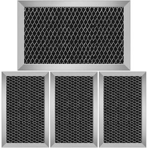 Tlily - 4PCS Microwave Charcoal Filter Replacement for ge JX81C WB02X10776 Microwave Filter for Kitchen Air Carbon Filter Tlily - 4PCS Microwave Charcoal Filter Replacement for ge JX81C WB02X10776 Microwave Filter for Kitchen Air Carbon Filter