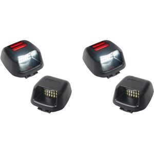 Tlily - 4Pcs Red Tube smd led License Plate Light for Navara D40 2005-2016 Tlily - 4Pcs Red Tube smd led License Plate Light for Navara D40 2005-2016