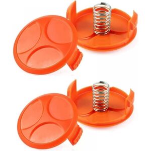 CYSLMUK 4pcs Spool Caps + 4pcs Springs Replacement Parts Accessories Compatible with Black and Decker Af-100 RC-100-P String Trimmers, Replacement Spool Cap CYSLMUK 4pcs Spool Caps + 4pcs Springs Replacement Parts Accessories Compatible with Black and Decker Af-100 RC-100-P String Trimmers, Replacement Spool Cap