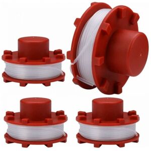 4pcs Spool Line for Einhell ge-ct 36/30 Li e solo agillo 36/255 bl agillo 18/200 3405096 Ymyny Trimmer Spare Parts 4pcs Spool Line for Einhell ge-ct 36/30 Li e solo agillo 36/255 bl agillo 18/200 3405096 Ymyny Trimmer Spare Parts