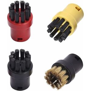 Linghhang - 4pcs Steam Cleaning Brushes for Kärcher SC1 SC2 CTK10 SC3 SC4 SC5 SC7 Steam Cleaner Accessories Round Brush Set Linghhang - 4pcs Steam Cleaning Brushes for Kärcher SC1 SC2 CTK10 SC3 SC4 SC5 SC7 Steam Cleaner Accessories Round Brush Set