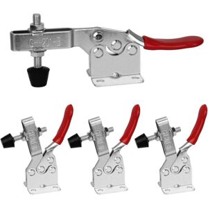 BEIJIYI GH-201-B Toggle Clamps, Holding Capacity Approx. 90kg, Non-Slip, Heavy Duty, Quick Release, with GH-201 Tensioner BEIJIYI GH-201-B Toggle Clamps, Holding Capacity Approx. 90kg, Non-Slip, Heavy Duty, Quick Release, with GH-201 Tensioner