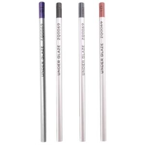TLILY 4Pcs Underglaze Pencils, Pencils for Pottery,Underglaze Pencil Precision Pottery B TLILY 4Pcs Underglaze Pencils, Pencils for Pottery,Underglaze Pencil Precision Pottery B