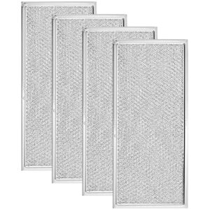 Tlily - 4PCS W10208631A Microwave Grease Filter Aluminum Mesh Filter for Whirlpool ge Maytag Microwaves Replaces Filter Tlily - 4PCS W10208631A Microwave Grease Filter Aluminum Mesh Filter for Whirlpool ge Maytag Microwaves Replaces Filter