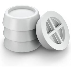 Cyslmuk - 4pcs Washing Machine Feet Anti Vibration Pads Noise Anti Vibration Feet for Washing Machines and Dryers Rubber Anti-Vibration Pads,White Cyslmuk - 4pcs Washing Machine Feet Anti Vibration Pads Noise Anti Vibration Feet for Washing Machines and Dryers Rubber Anti-Vibration Pads,White