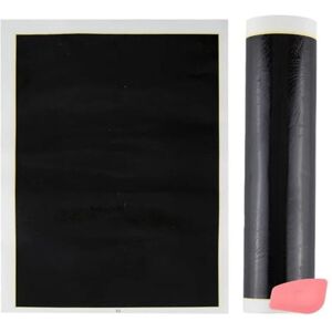 TLILY 4Pieces Laser Engraving Marking Paper, Black Paper for Fiber Engraving, Metal, Glass, Ceramics TLILY 4Pieces Laser Engraving Marking Paper, Black Paper for Fiber Engraving, Metal, Glass, Ceramics