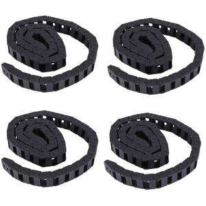 Tlily - 4X 10 x 20mm 1M Open On Both Sides Plastic Towing Cable Drag Chain Tlily - 4X 10 x 20mm 1M Open On Both Sides Plastic Towing Cable Drag Chain