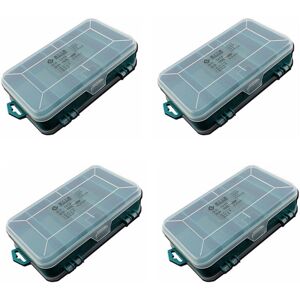 Tlily - 4X 13 Grids Tool Box Double Sided Multi-Function Organizer Storage for Small Components Tlily - 4X 13 Grids Tool Box Double Sided Multi-Function Organizer Storage for Small Components