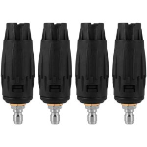 TLILY 4X Adjustable Sprayer Nozzle Tips, Variable Jet Pattern, 1/4 Inch Connection Plug, 3000 psi TLILY 4X Adjustable Sprayer Nozzle Tips, Variable Jet Pattern, 1/4 Inch Connection Plug, 3000 psi