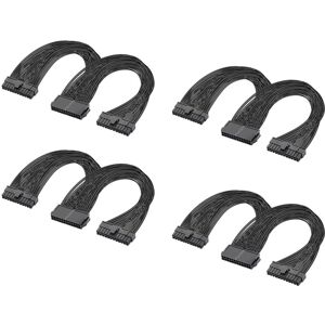 Tlily - 4X atx Motherboard Splitter Cable to Dual 24 Pin Power Supply, 20+4 Pin (20+4) for Extension Tlily - 4X atx Motherboard Splitter Cable to Dual 24 Pin Power Supply, 20+4 Pin (20+4) for Extension