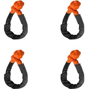 Tlily - 4X Cable Hook Pulley Off-Road Winch Rope Towing Soft Shackle Car 1/2 Inch x 22 Inch for Off-Road Recovery atv utv Tlily - 4X Cable Hook Pulley Off-Road Winch Rope Towing Soft Shackle Car 1/2 Inch x 22 Inch for Off-Road Recovery atv utv