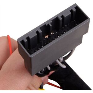 Tlily - 4X Car Rear View Camera Adapter Cable Wire Harness Video Connector for exi 2012-2016 Tlily - 4X Car Rear View Camera Adapter Cable Wire Harness Video Connector for exi 2012-2016