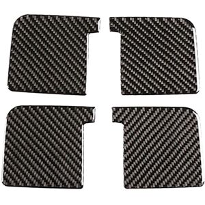 Tlily - 4X Car Soft Carbon Fiber Inner Door Handle Bowl Cover Trim For Toyota-Tundra 2014-2018 Tlily - 4X Car Soft Carbon Fiber Inner Door Handle Bowl Cover Trim For Toyota-Tundra 2014-2018