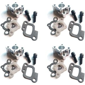 TLILY 4X CNC Intake Manifold Set for 23-30.5Cc Zenoah Baja 5B 5T 5Sc 5Ive-T Rovan Gas Engine TLILY 4X CNC Intake Manifold Set for 23-30.5Cc Zenoah Baja 5B 5T 5Sc 5Ive-T Rovan Gas Engine