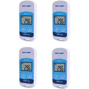 Tlily - 4X ELitech RC-5 High-Precision Digital usb Temperature Data Logger for Warehouse Refrigerated Transport Laboratory Tlily - 4X ELitech RC-5 High-Precision Digital usb Temperature Data Logger for Warehouse Refrigerated Transport Laboratory