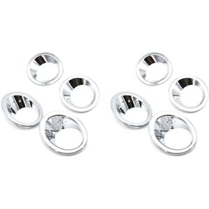 Tlily - 4x For / Dualis J10 2007-2009 Chrome Rear Fog Light Cover Bumper Lamp Trim Molding Frame Accent Tlily - 4x For / Dualis J10 2007-2009 Chrome Rear Fog Light Cover Bumper Lamp Trim Molding Frame Accent