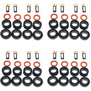 Tlily - 4X Fuel Injector Repair Kit O-Ring Seals Filters for Legacy gt 195500-3910 16611-AA510 Tlily - 4X Fuel Injector Repair Kit O-Ring Seals Filters for Legacy gt 195500-3910 16611-AA510