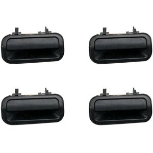 Tlily - 4X IZ1521106 Car Black Exterior Rear Right Door Handles Replacement for Rodeo Pickup 1998 1999 2000 2001 2002 2003 Tlily - 4X IZ1521106 Car Black Exterior Rear Right Door Handles Replacement for Rodeo Pickup 1998 1999 2000 2001 2002 2003