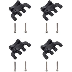 Tlily - 4X Metal Rear Axle Trellis Top Link Base for Axial SCX24 90081 C10 1/24 rc Car Upgrade Parts Accessories, 3 Tlily - 4X Metal Rear Axle Trellis Top Link Base for Axial SCX24 90081 C10 1/24 rc Car Upgrade Parts Accessories, 3