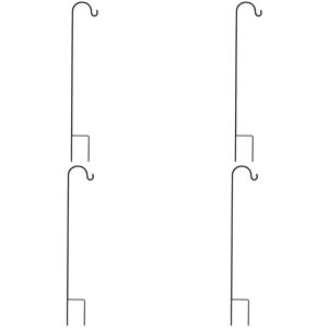 Tlily - 4X Rust Resistant Garden Stake Hooks Outdoor Metal Plant Support Tlily - 4X Rust Resistant Garden Stake Hooks Outdoor Metal Plant Support