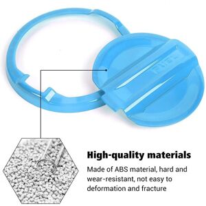 Tlily - 4XE Gas Cap Cover Fuel Tank Decoration Accessories for Jeep Wrangler jl 4XE 2021 2022 (abs Blue) Tlily - 4XE Gas Cap Cover Fuel Tank Decoration Accessories for Jeep Wrangler jl 4XE 2021 2022 (abs Blue)