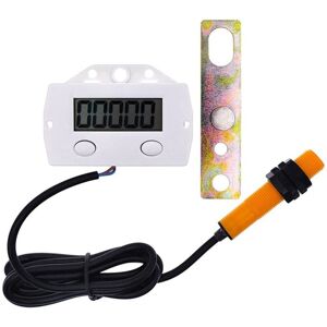 TLILY 5 Digit Electronic Digital Display Counter Proximity Industrial Magnetic Sensor Switch Punch Induction Meter B TLILY 5 Digit Electronic Digital Display Counter Proximity Industrial Magnetic Sensor Switch Punch Induction Meter B