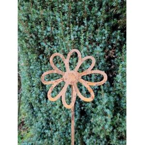 5 Feet Flowering Daisy Plant Pin Garden Art (Pack of 3) - Bare Metal/Ready to Rust 5 Feet Flowering Daisy Plant Pin Garden Art (Pack of 3) - Bare Metal/Ready to Rust