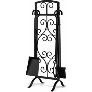 Costway - 5 Piece Fireplace Tool Set Fire Place Accessories with Easy-To-Grab Handles Costway - 5 Piece Fireplace Tool Set Fire Place Accessories with Easy-To-Grab Handles
