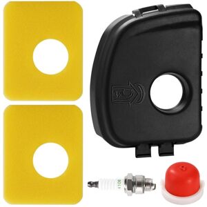 BEIJIYI 5-piece lawnmower air filter cover kit, 595660 air filter cover, 799579 foam air filter, 594281 primer pump, 4106 spark plug BEIJIYI 5-piece lawnmower air filter cover kit, 595660 air filter cover, 799579 foam air filter, 594281 primer pump, 4106 spark plug