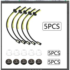 Linghhang - 5 Sets Universal Fuel Filter Gasket Hose Pass Through Lawn Mower Fuel Hoses Fuel Hose Tank Fuel Filter Fuel Hose Brushcutter Linghhang - 5 Sets Universal Fuel Filter Gasket Hose Pass Through Lawn Mower Fuel Hoses Fuel Hose Tank Fuel Filter Fuel Hose Brushcutter